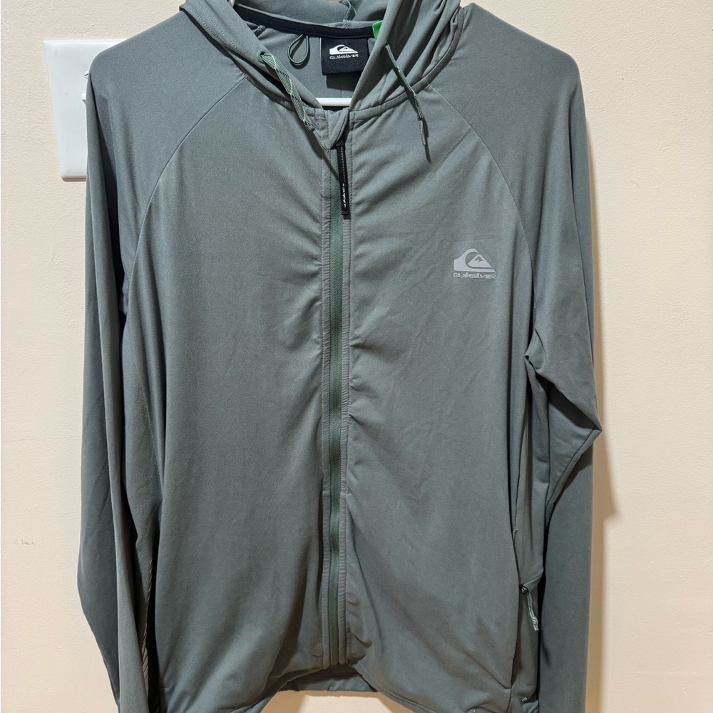 Quiksilver Men's Hooded Lightweight Zip Up